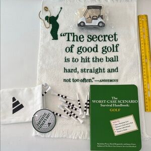 Golf Towel and Accessories Set